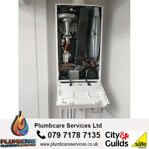 old boiler service bedfords plumber
